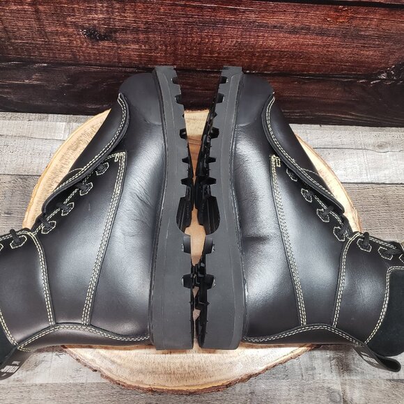 Royer 9.5 Work Boots Met Guard FR Composite Toe 8501 Black $208 - Picture 3 of 16